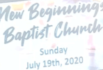 sermon 7-19-2020
