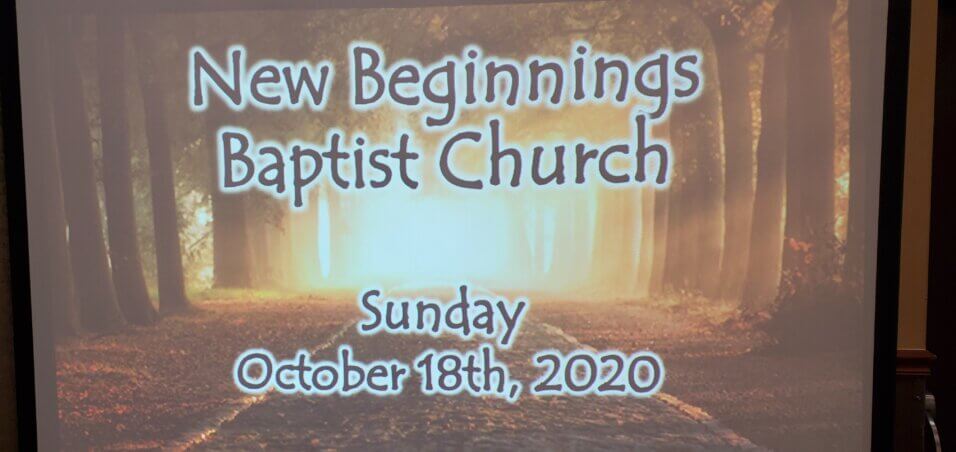 Sermon Oct 18