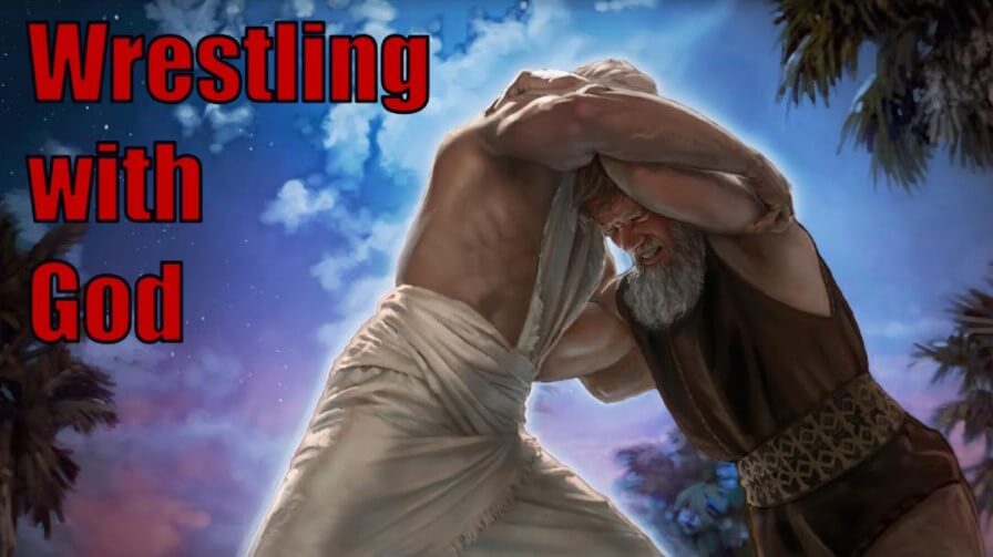 wrestling with god