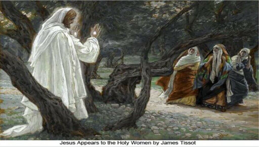 Jesus appears to the Holy Women by James Tissot