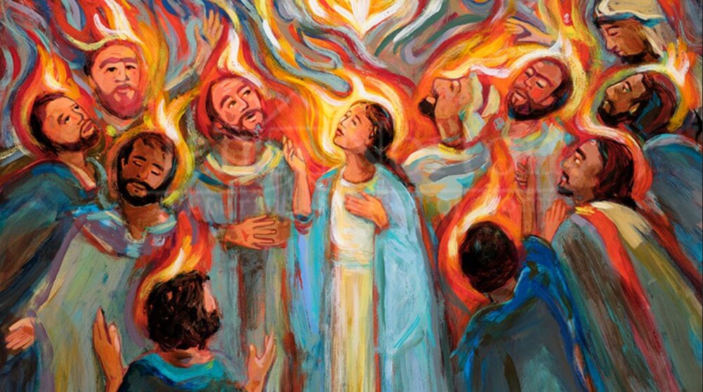 The Desciples See Jesus After the Cruxifition