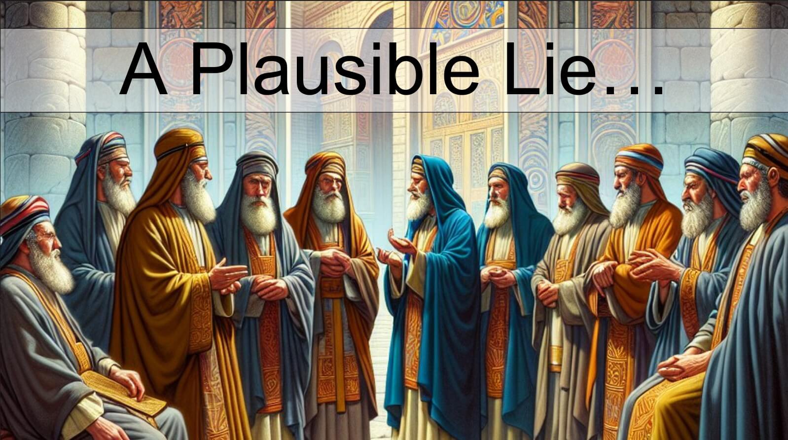 A Plasible Lie